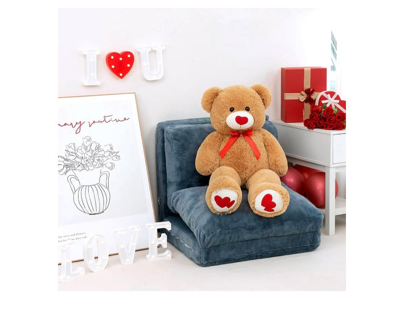 Holly home valentines bear